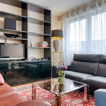 Francoise F5 Avec Petit Parking Apartman Rouen